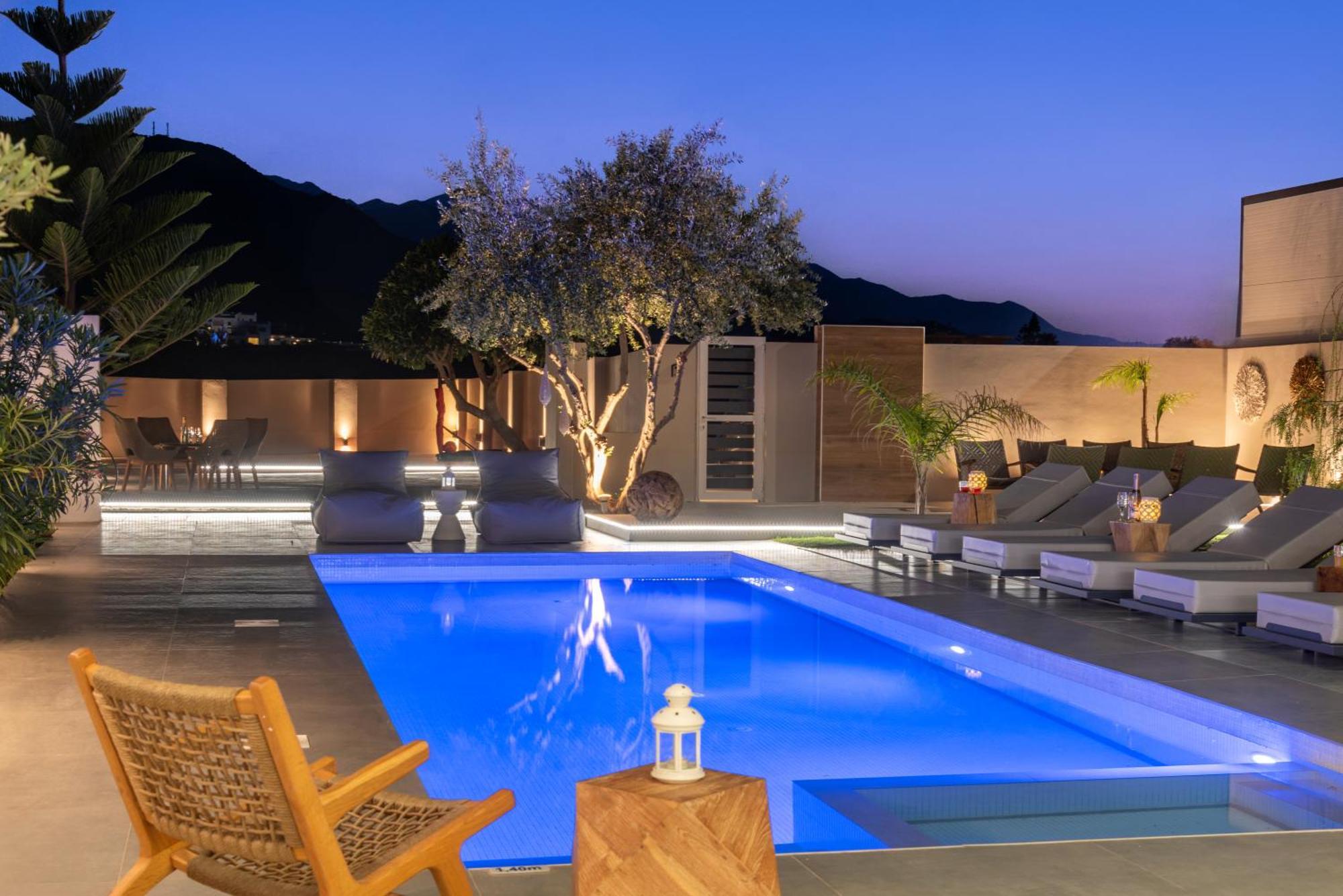 Hypnosis Beachside Villa With Private Heated Pool Джорджополис Екстериор снимка